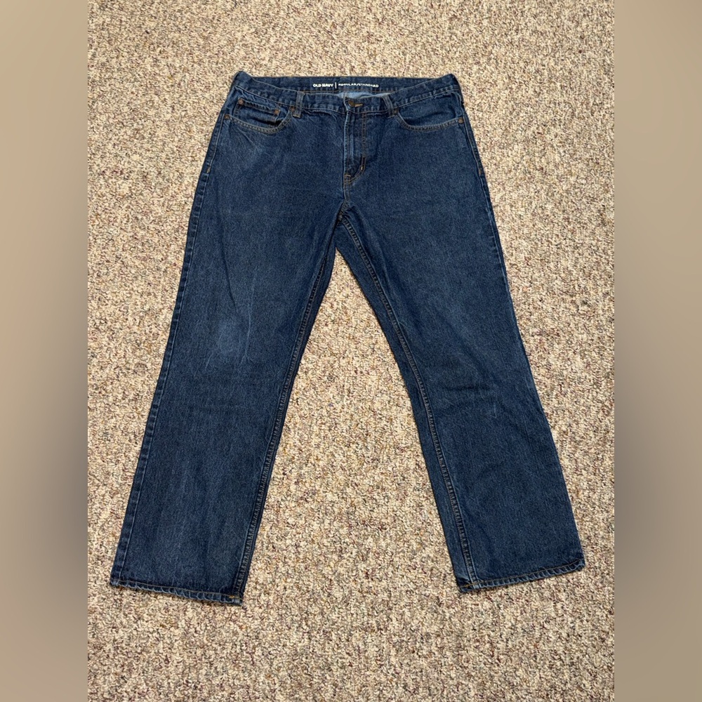 Men's size 36 old navy jeans Classic Blue Men's Jeans, straight
